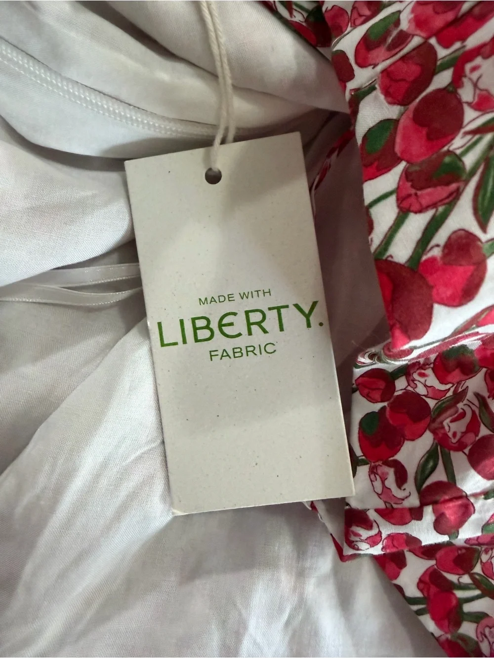 NWT J. Crew Seamed Flare Midi Dress in Liberty Fabric - Eliza’s Red Fabric
